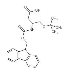 Fmoc-l-beta-homoserine(otbu) - Chemical structure and product image