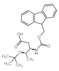 Fmoc-l-beta-homothreonine(otbu) - Chemical structure and product image