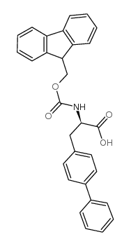 Fmoc-d-4,4-biphenylalanine - Chemical structure and product image