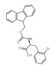 Fmoc-l-2-bromophenylalanine - Chemical structure and product image