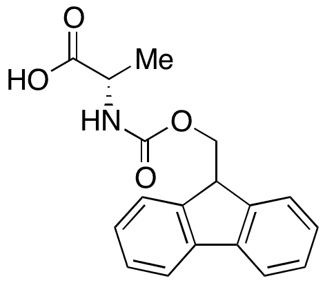 N-Fmoc-L-alanine - Chemical structure and product image