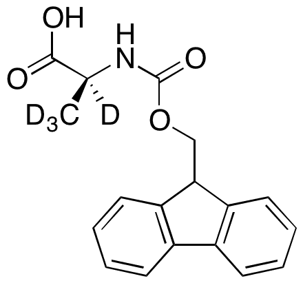 N-Fmoc-L-alanine-d4 - Chemical structure and product image