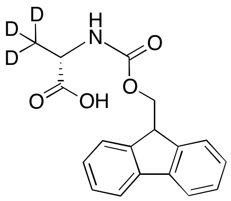 N-Fmoc-L-alanine-d3 - Chemical structure and product image