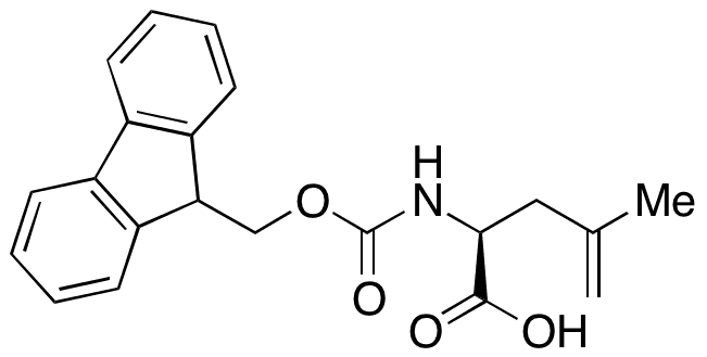 Fmoc-4,5-dehydro-L-leucine - Chemical structure and product image
