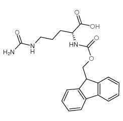 Fmoc-d-cit-oh - Chemical structure and product image