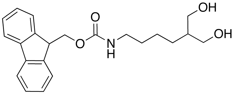 2-(N-Fmoc-4-aminobutyl)-1,3-propanediol - Chemical structure and product image