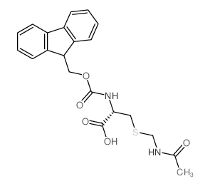 Fmoc-d-cys(acm)-oh - Chemical structure and product image
