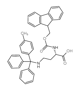 Fmoc-dab(mtt)-oh - Chemical structure and product image
