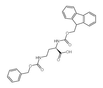 Fmoc-d-dab(z)-oh - Chemical structure and product image