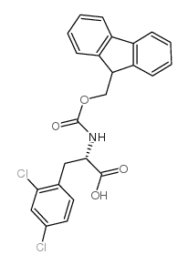 Fmoc-2,4-dichloro-l-phenylalanine - Chemical structure and product image