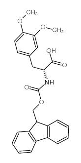Fmoc-d-3,4-dimethoxyphenylalanine - Chemical structure and product image