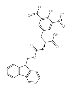 Fmoc-3,5-dinitro-tyr-oh - Chemical structure and product image