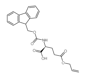 Fmoc-Glu(OAll)-OH - Chemical structure and product image