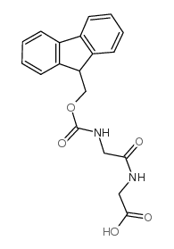 Fmoc-Gly-Gly-OH - Chemical structure and product image