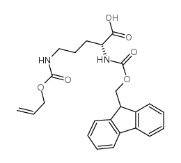 Fmoc-d-orn(aloc)-oh - Chemical structure and product image
