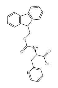 Fmoc-d-2-pyridylalanine - Chemical structure and product image