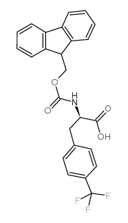 Fmoc-d-4-trifluoromethylphe - Chemical structure and product image