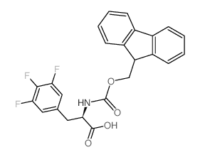Fmoc-d-3,4,5-trifluorophenylalanine - Chemical structure and product image