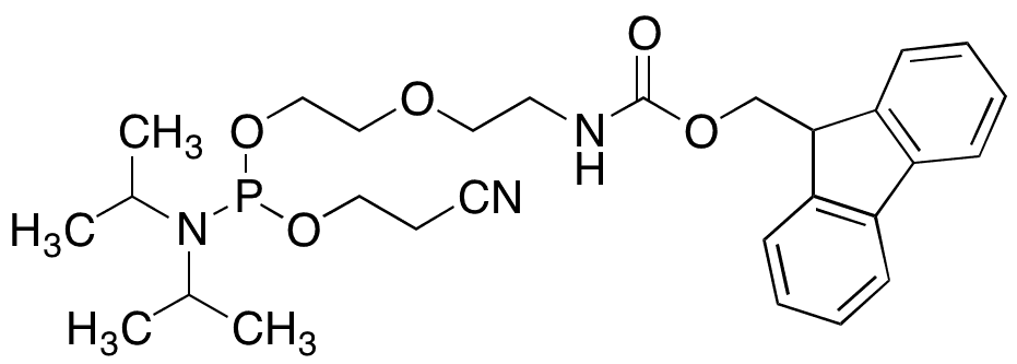 Fmoc-5-amino-modifier-5 CEP - Chemical structure and product image