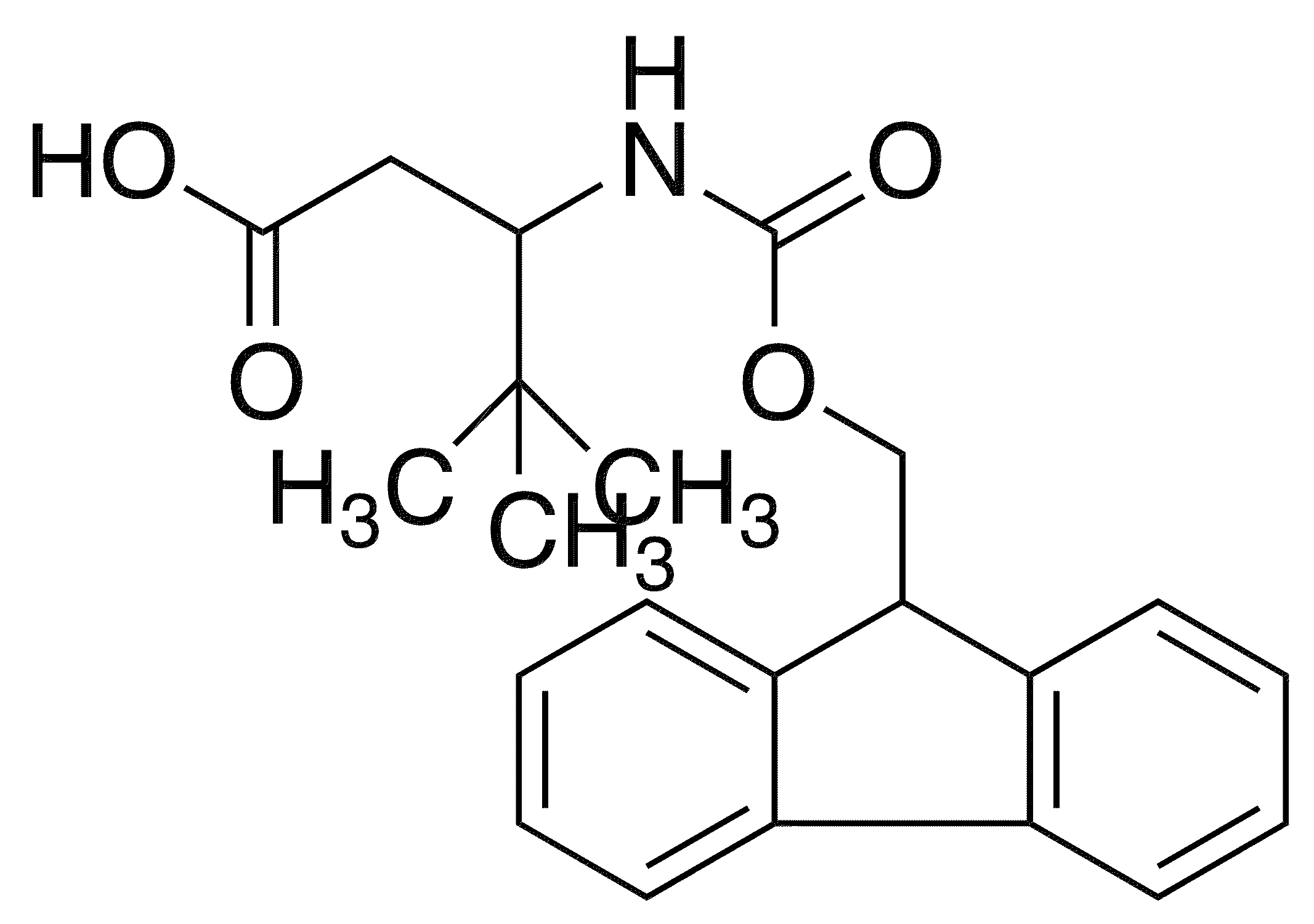 (R,S)-Fmoc-3-(t-butyl)-beta-ala-oh - Chemical structure and product image