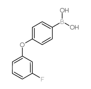 4-(3-Fluorophenoxy)phenylboronic Acid - Chemical structure and product image