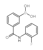 N-(2-Fluorophenyl) 3-boronobenzamide - Chemical structure and product image