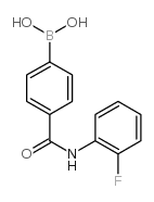 N-2-Fluorophenyl 4-boronobenzamide - Chemical structure and product image
