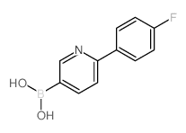 6-(4-Fluorophenyl)pyridine-3-boronic Acid - Chemical structure and product image