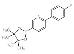 6-(4-Fluorophenyl)pyridine-3-boronic Acid Pinacol Ester - Chemical structure and product image
