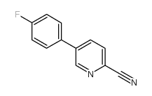 5-(4-Fluorophenyl)pyridine-2-carbonitrile - Chemical structure and product image