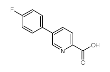 5-(4-Fluorophenyl)picolinic acid - Chemical structure and product image
