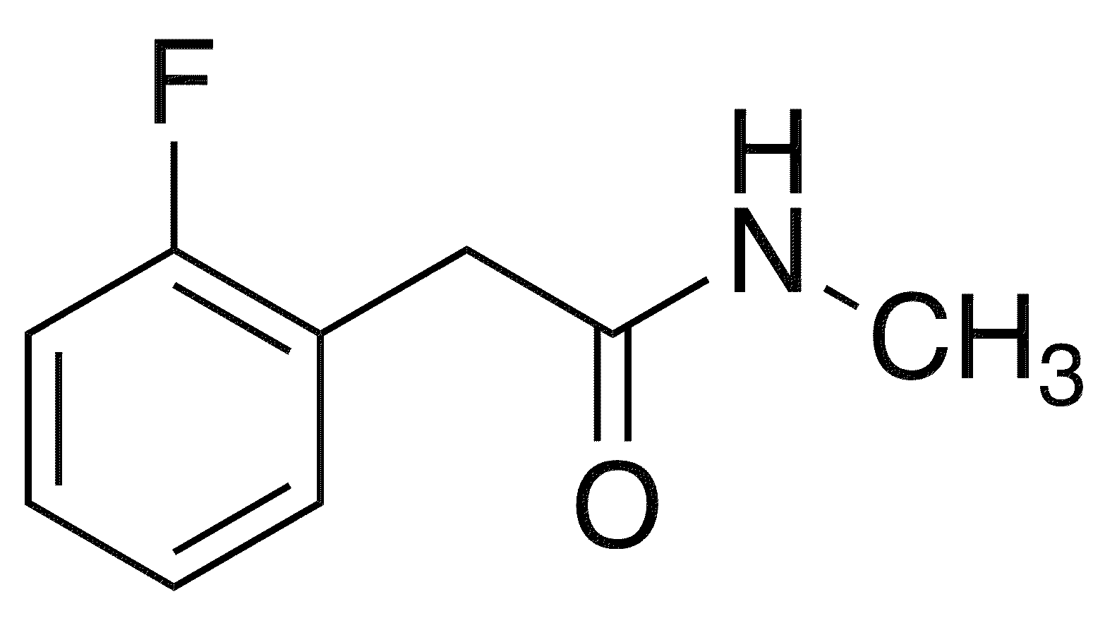 2-(2-Fluorophenyl)-N-methylacetamide - Chemical structure and product image