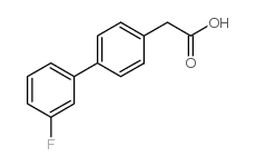 4-(3-Fluorophenyl)phenylacetic acid - Chemical structure and product image