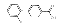 4-(2-Fluorophenyl)benzoic acid - Chemical structure and product image