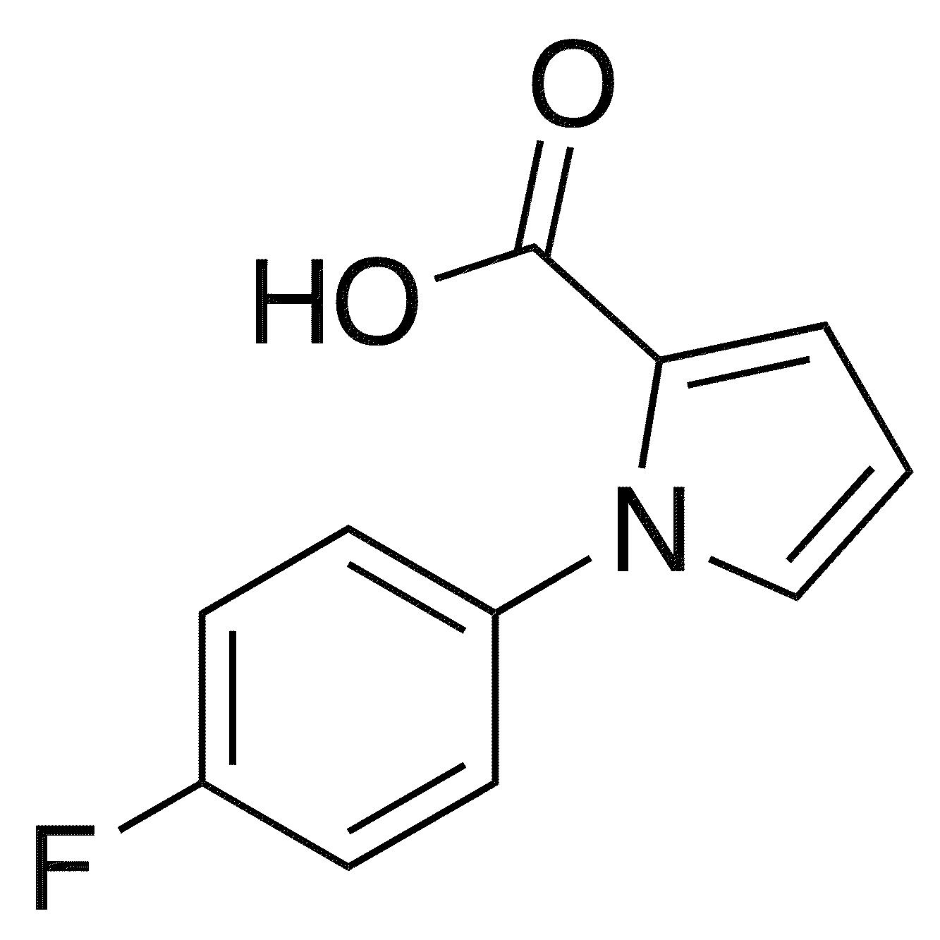 1-(4-Fluorophenyl)-1h-pyrrole-2-carboxylic acid - Chemical structure and product image