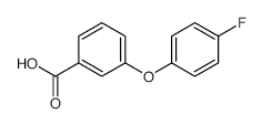 3-(4-Fluorophenoxy)benzoic acid - Chemical structure and product image