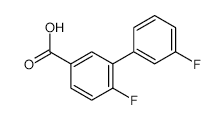 3-(3-Fluorophenyl)-4-fluorobenzoic acid - Chemical structure and product image
