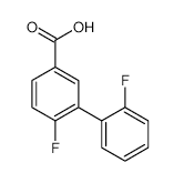3-(2-Fluorophenyl)-4-fluorobenzoic acid - Chemical structure and product image