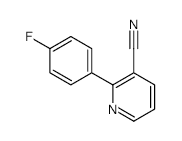 2-(4-Fluorophenyl)pyridine-3-carbonitrile - Chemical structure and product image