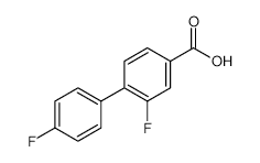 4-(4-Fluorophenyl)-3-fluorobenzoic acid - Chemical structure and product image