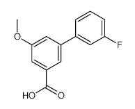 3-(3-Fluorophenyl)-5-methoxybenzoic acid - Chemical structure and product image