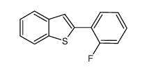 2-(2-Fluorophenyl)-1-benzothiophene - Chemical structure and product image