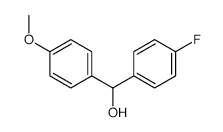 (4-Fluorophenyl)(4-methoxyphenyl)methanol - Chemical structure and product image