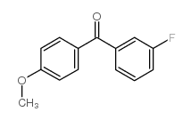 (3-Fluorophenyl)(4-methoxyphenyl)methanone - Chemical structure and product image