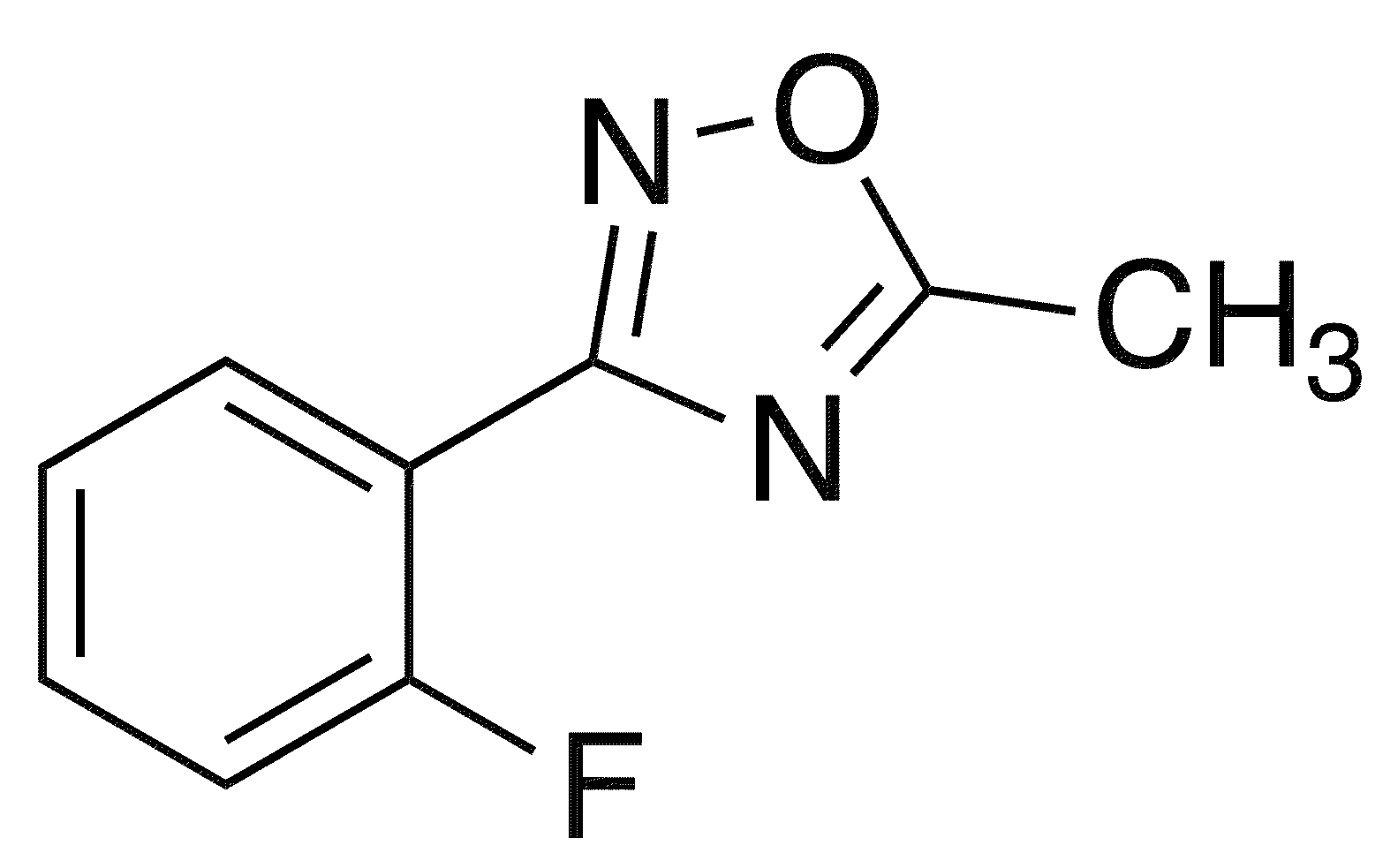 3-(2-Fluorophenyl)-5-methyl-1,2,4-oxadiazole - Chemical structure and product image