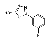 5-(3-Fluorophenyl)-3H-1,3,4-oxadiazol-2-one - Chemical structure and product image