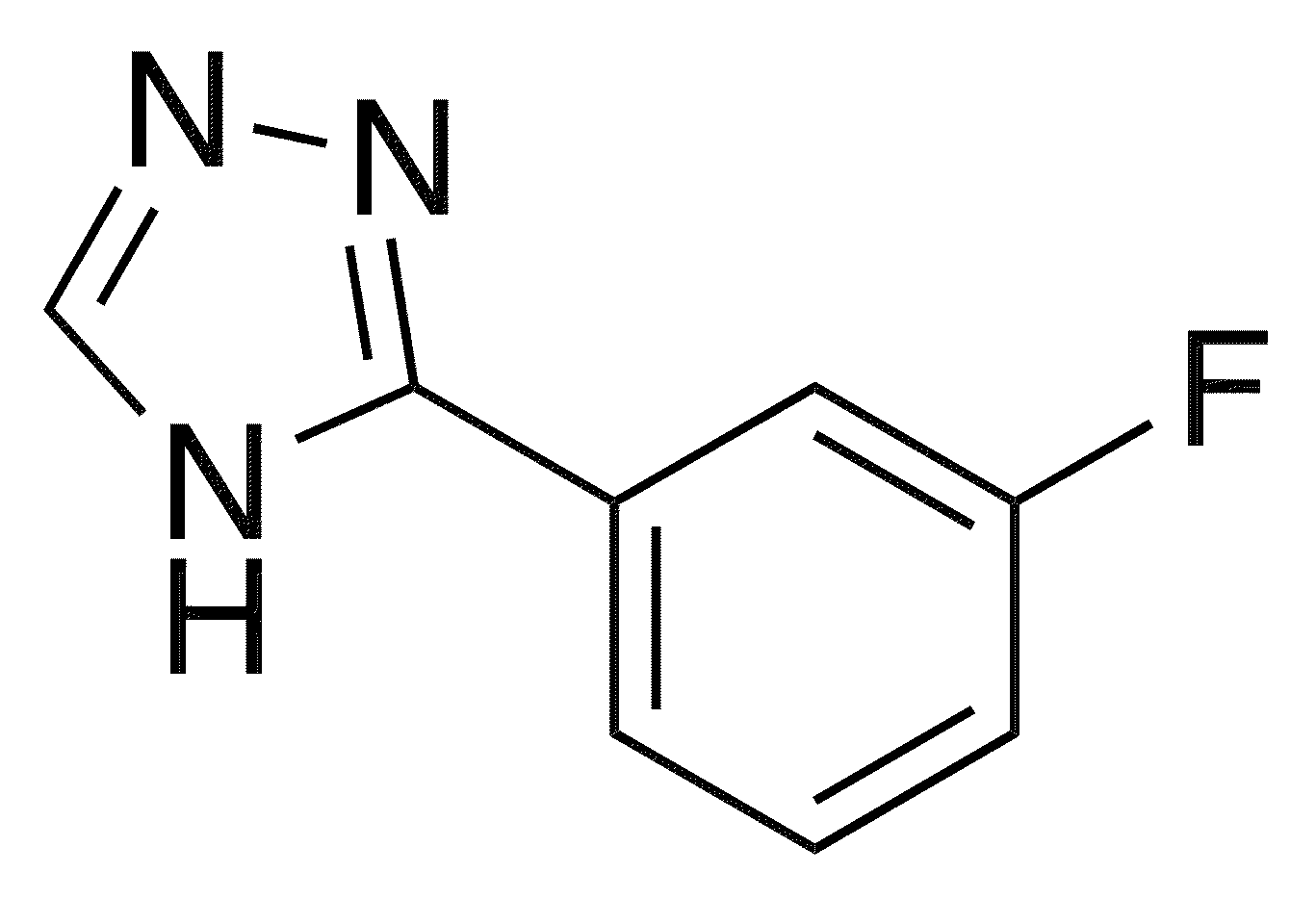3-(3-Fluorophenyl)-4H-1,2,4-triazole - Chemical structure and product image