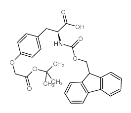 Fmoc-4-(tert-butoxycarbonylmethoxy)-l-phenylalanine - Chemical structure and product image