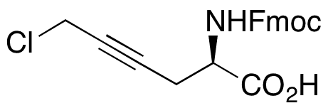 (R)-2-Fmoc-6-chlorhex-4-ynoic Acid - Chemical structure and product image