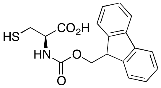 N-Fmoc-L-cysteine - Chemical structure and product image